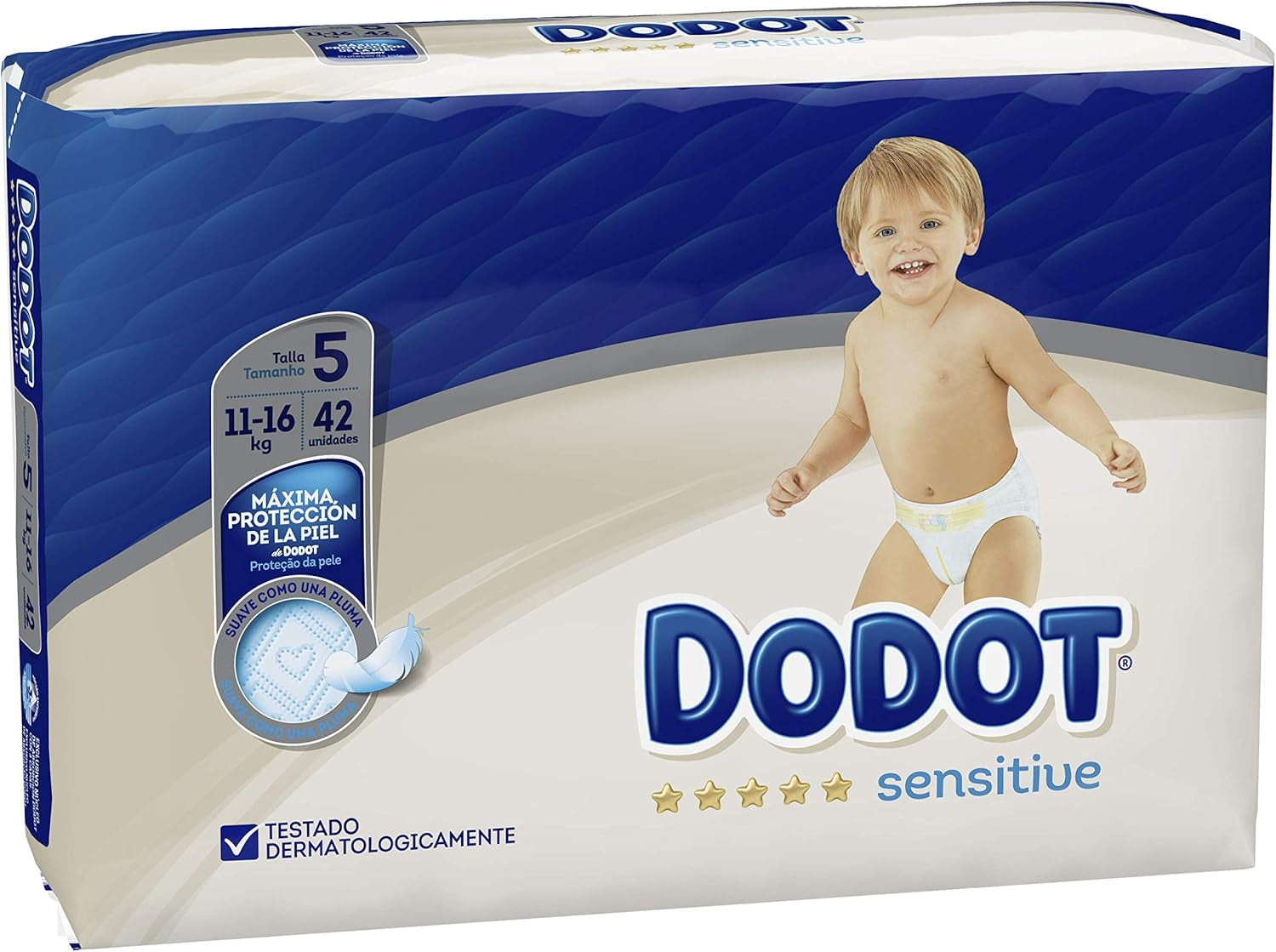 Couches Sensitive T5 11-16 Kg 42 Uds