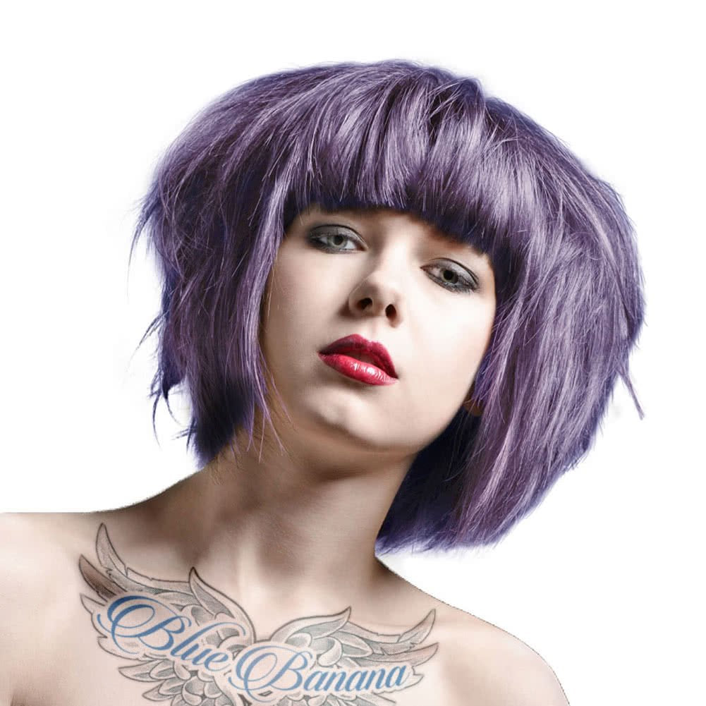 Directions coloration semi-permanente 88ml - Teinture capillaire Orange Fluorescent Naty Shop Lilas 176 Ml (1 paquet)