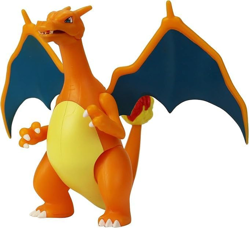 Pokémon PKW0368 - Figurine Battle Feature - Figurine mobile officielle Glurak 11,5 cm Figurines Naty Shop