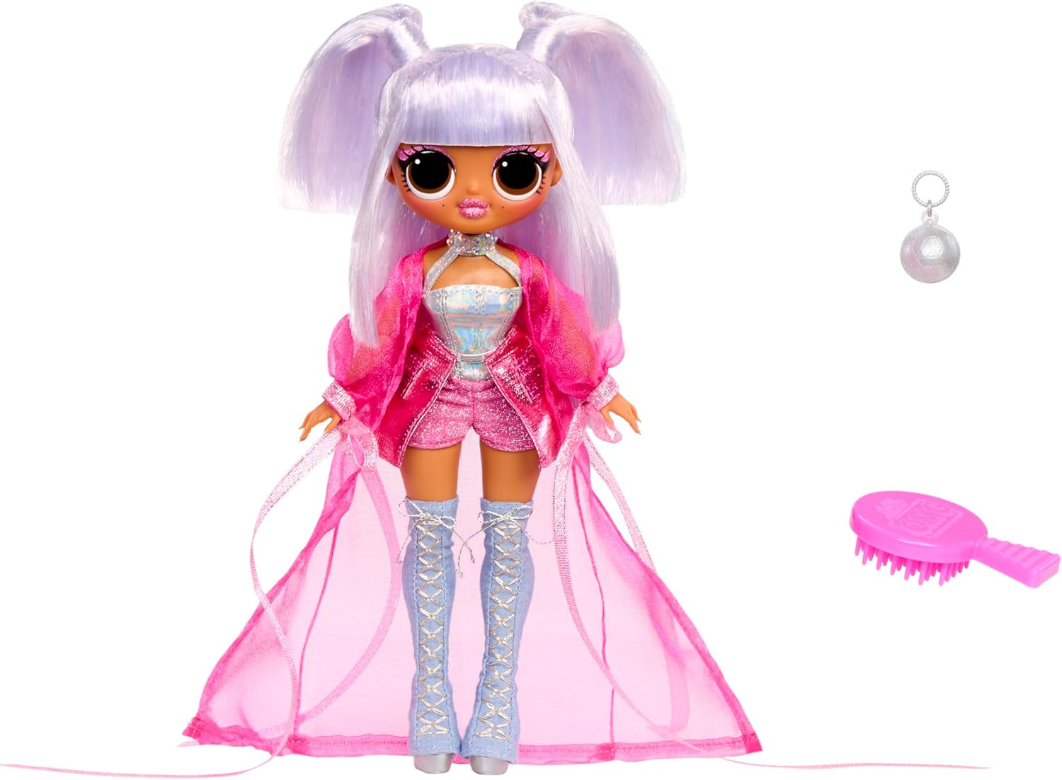 Mdr Surprise ! Poupée OMG – Kitty K – Comprend 1 poupée mannequin avec une tenue fabuleuse, 4 poupées à collectionner