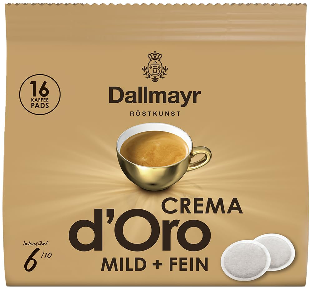 Tampons Crema d'Oro doux et fin (16 tampons Kaffee) (Packung mit 4)