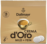 Tampons Crema d'Oro doux et fin (16 tampons Kaffee) (Packung mit 4)