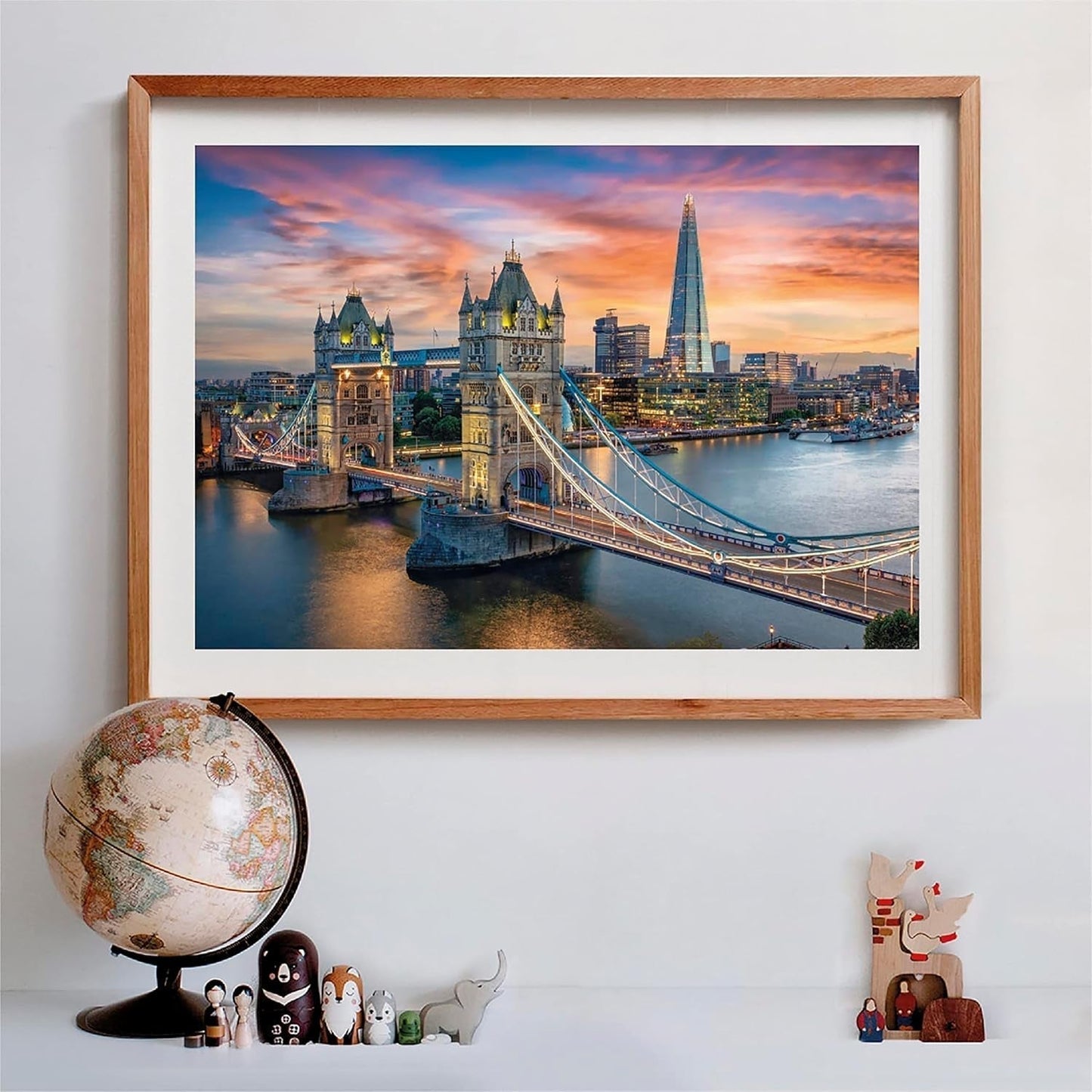 Clementoni - 31694 Collection - London Twilight, Puzzle 1500 pièces pour adultes et enfants à partir de 10 ans, jeu d'adresse pour toute la famille Puzzle Naty Shop