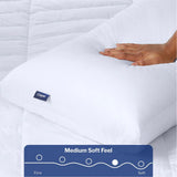 Oreiller de couchage standard Casper blanc 1 pièce (1 paquet) Naty Shop Oreillers standard