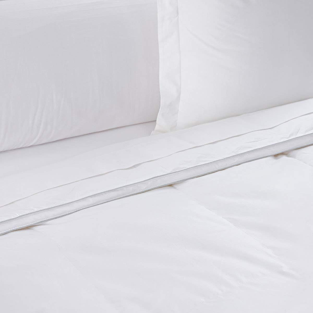 Platine, duvet d'oie, 300 G/M², 240 X 220 Cm, blanc (blanc) Couettes et couettes Naty Shop