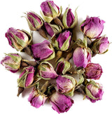 100g boutons de roses comestibles premium - infusion de pétales de roses séchées de l'Atlas - goût et arôme sucrés et floraux - 100% naturels, purs et sans additifs | Tazarin Ltd