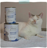 MjAMjAM - Nourriture humide premium pour chats - Truite raffinée au poulet juteux, paquet de 6 (6 x 400 g), sans céréales