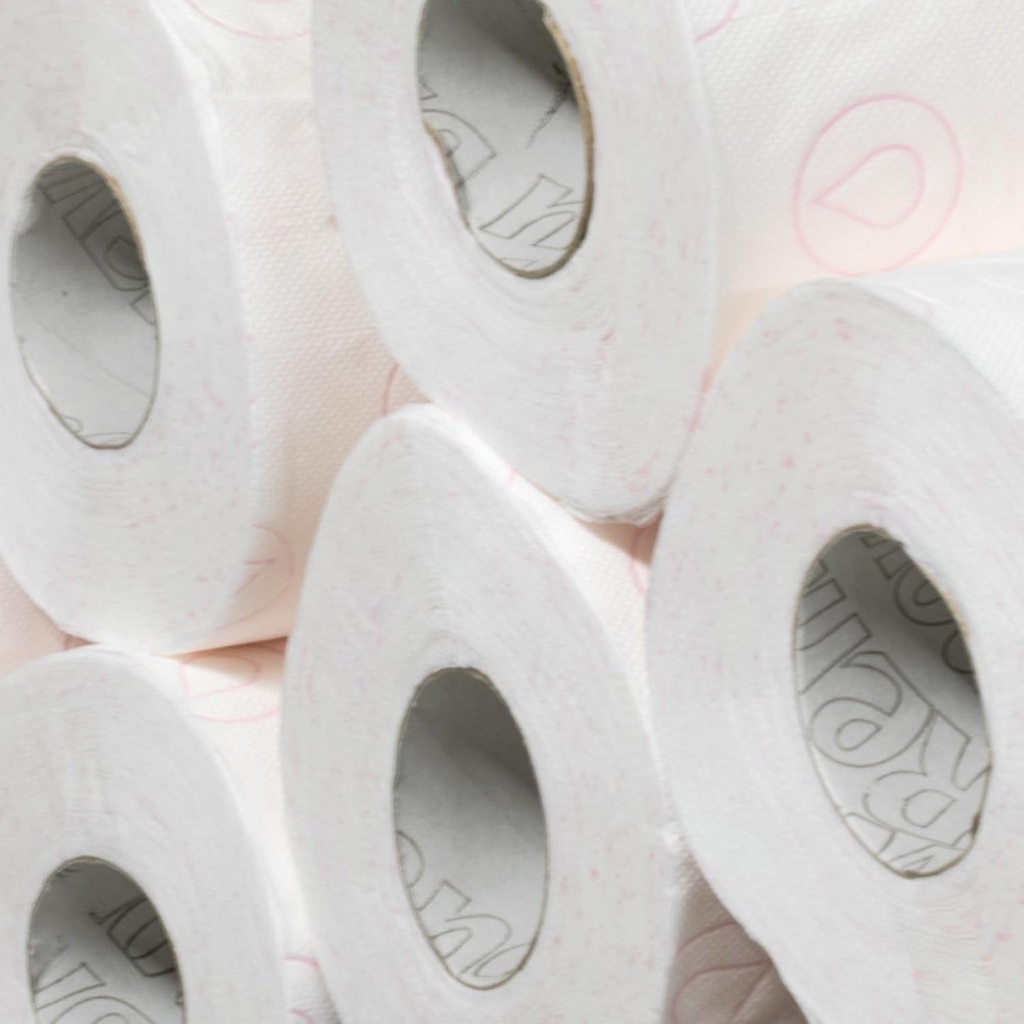 Papier toilette Renova 4 couches blanc décoré parfumé - 12 rouleaux rouleau Blanco Decorado Perfumado