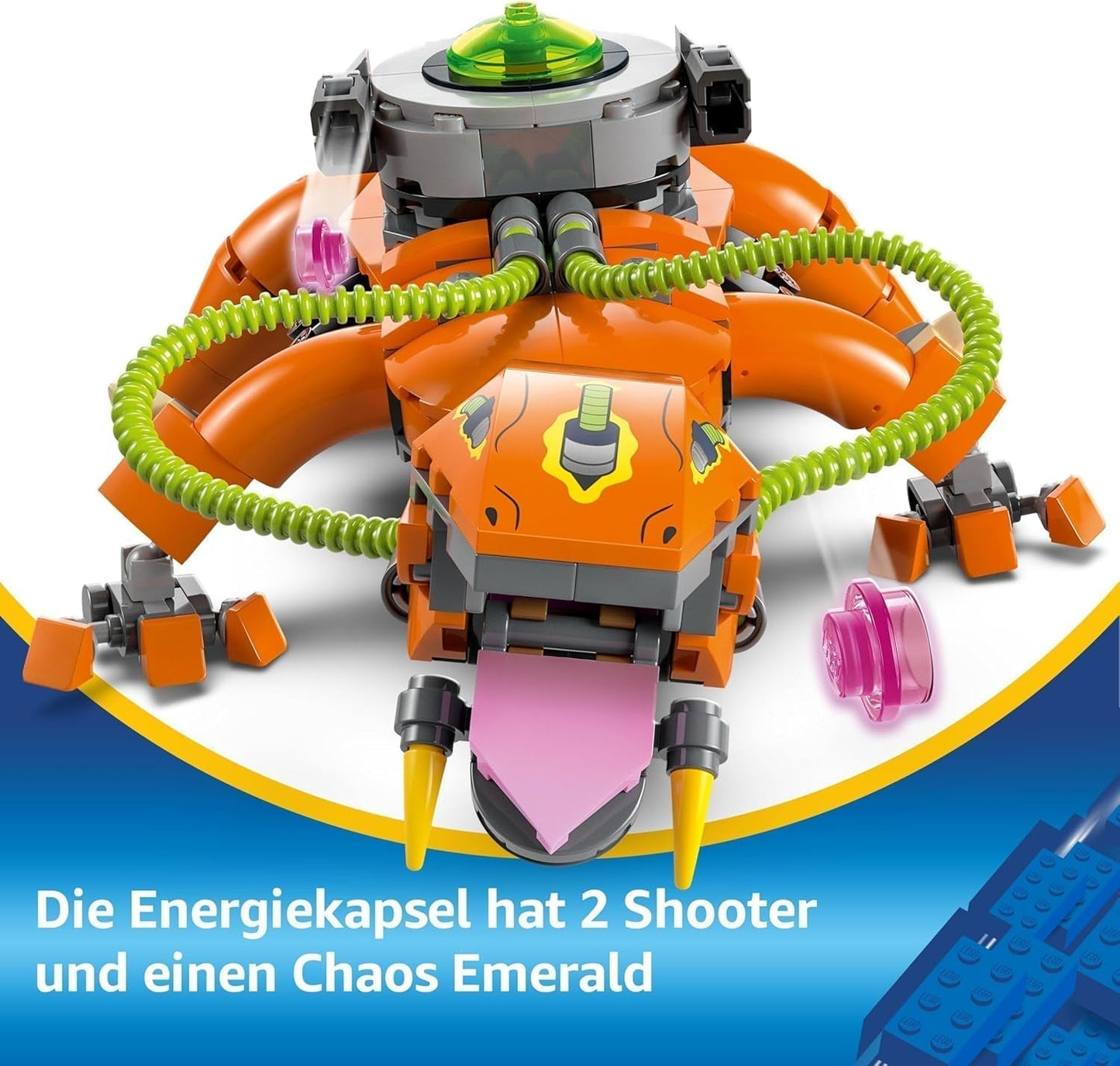 LEGO Sonic l'hérisson Super Shadow contre. Biolizard, jouet de joueur, cadeau pour garçons et filles, ensemble de jeu à collectionner pour enfants et fans de jeux vidéo, avec figurines de personnages 77003 Jeux de construction Besuche den LEGO-Store