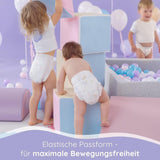 Couches Bella Baby Happy Premium, taille 6, Junior Extra, 15+ kg, 96 pièces, label DERMATEST et OEKO-TEX, couches jetables pour bébé