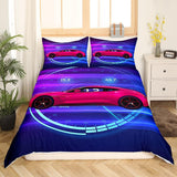 Jungen Cartoon Car Literie 135X200,Kinder Bau Fahrzeuge Tröster Abdeckung Für Kind Kleinkind Teens,Dinosaurier Bettbezug,Traktor Maschinerie Bagger Bettdecke Abdeckung,Lkw Autos Bedtuffen Naty Shop Multi 8 220*240+80*80*2