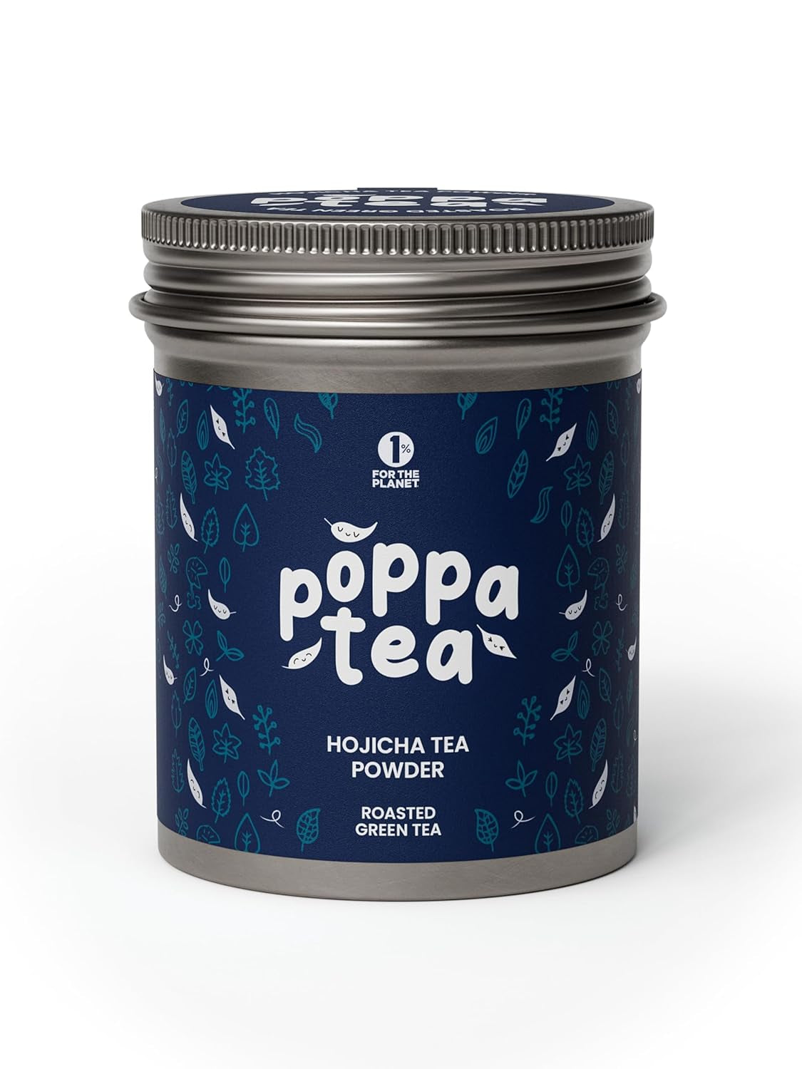Poudre de thé Poppatea Hojicha - Thé vert torréfié (sachet de recharge de 50 g)