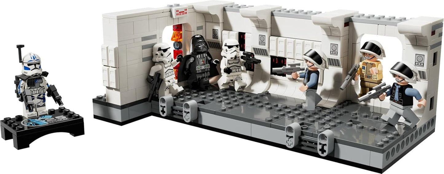 LEGO Star Wars Tantive IV Boarding, jouet de construction du film A New Hope, ensemble de jeu fantastique à collectionner, idée cadeau pour garçons et filles à partir de 8 ans et collectionneurs 75387 Ensembles de construction Beuche den LEGO-Store