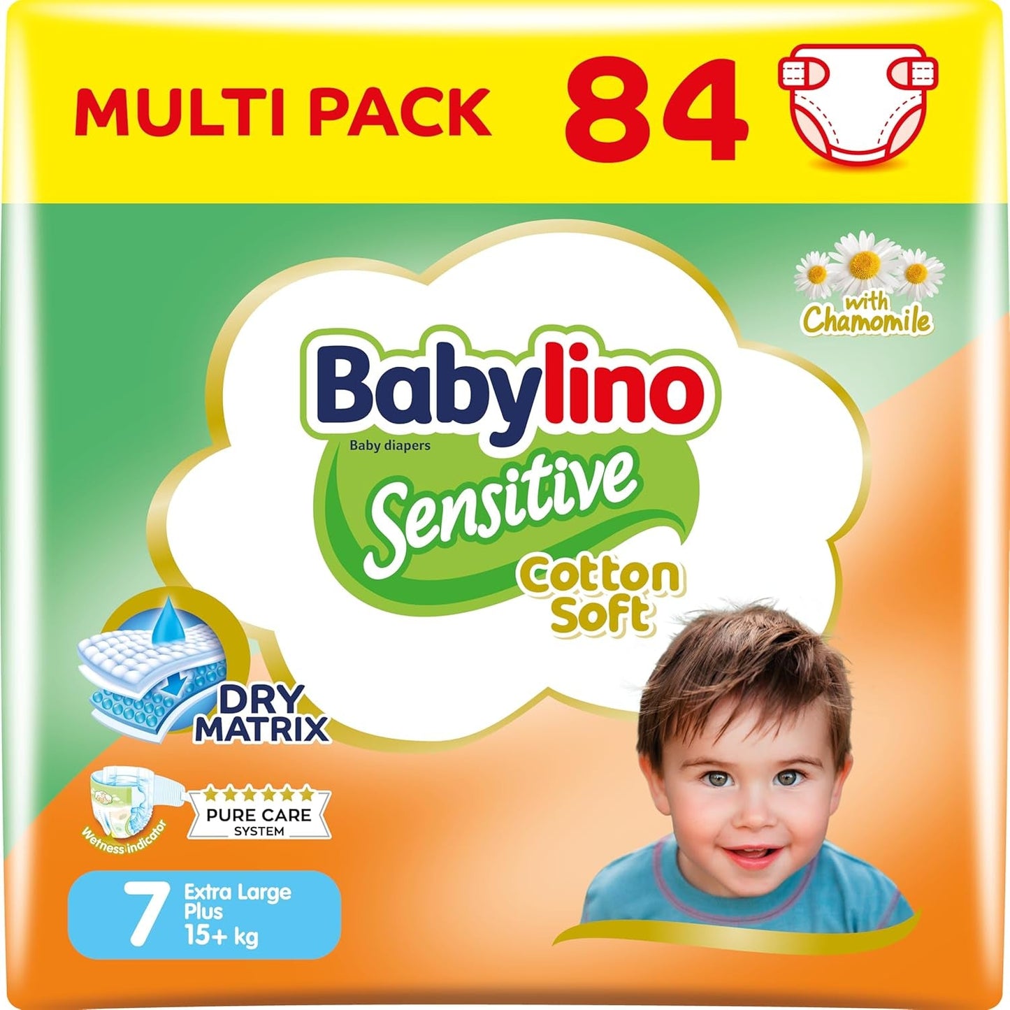 Couches bébé sensibles, taille 1, nouveau-né (2-5 kg), 26 pièces