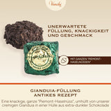 Venchi – Chocoviar Gianduia, pralines en sachet de 1 kg, chocolat Gianduia produit exclusivement avec des « noisettes des forêts du Piémont », sans gluten, sans colorants artificiels et sans conservateurs
