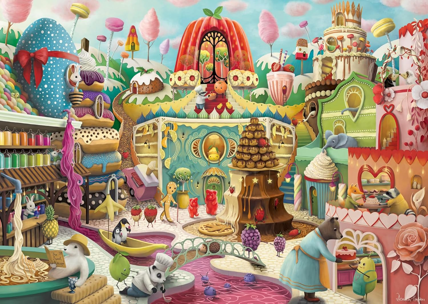 Ravensburger Puzzle 12001195 - Sweet Street - Puzzle 1000 pièces pour adultes et enfants de plus de 14 ans Puzzle Naty Shop Titre par défaut
