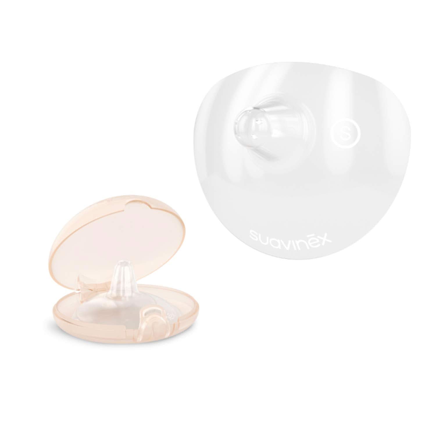 Suavinex Brustpolster Aus Silikon, Größe S, 2 Stück Accessoires Alimentation et Allaitement Bebe Naty Shop