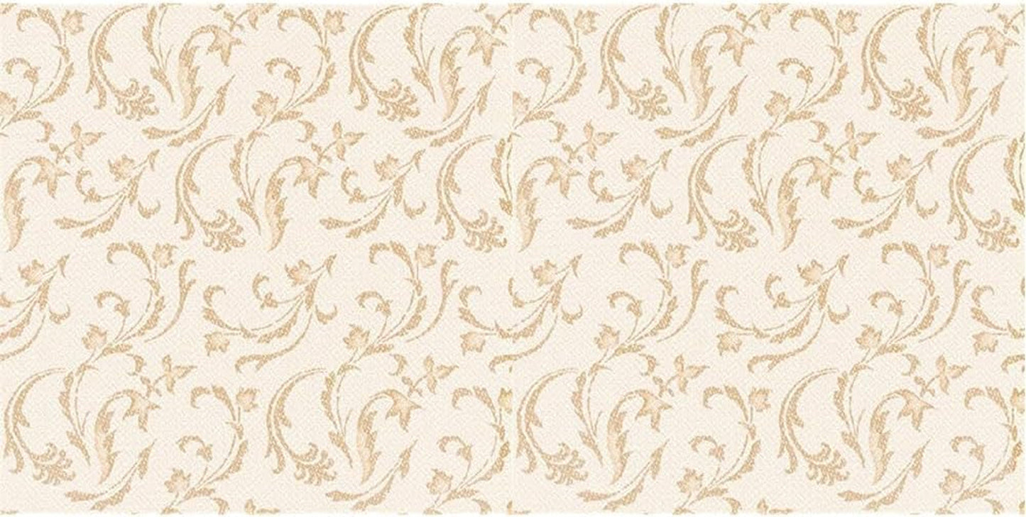 Papstar, 50 serviettes "Collection ROYAL" pli 1/4 40 Cm X 40 Cm gris "Damascato", #85005