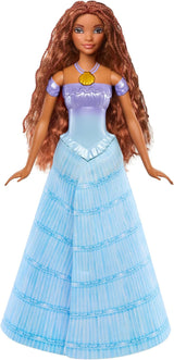 Mattel Disney Princess Ariel Doll, inspirée du film La Petite Sirène, Transformation : Jouet Sirène-Homme, Mobile, Cadeaux Disney, Jouets de 3 ans, HLX13 Naty Shop Dolls