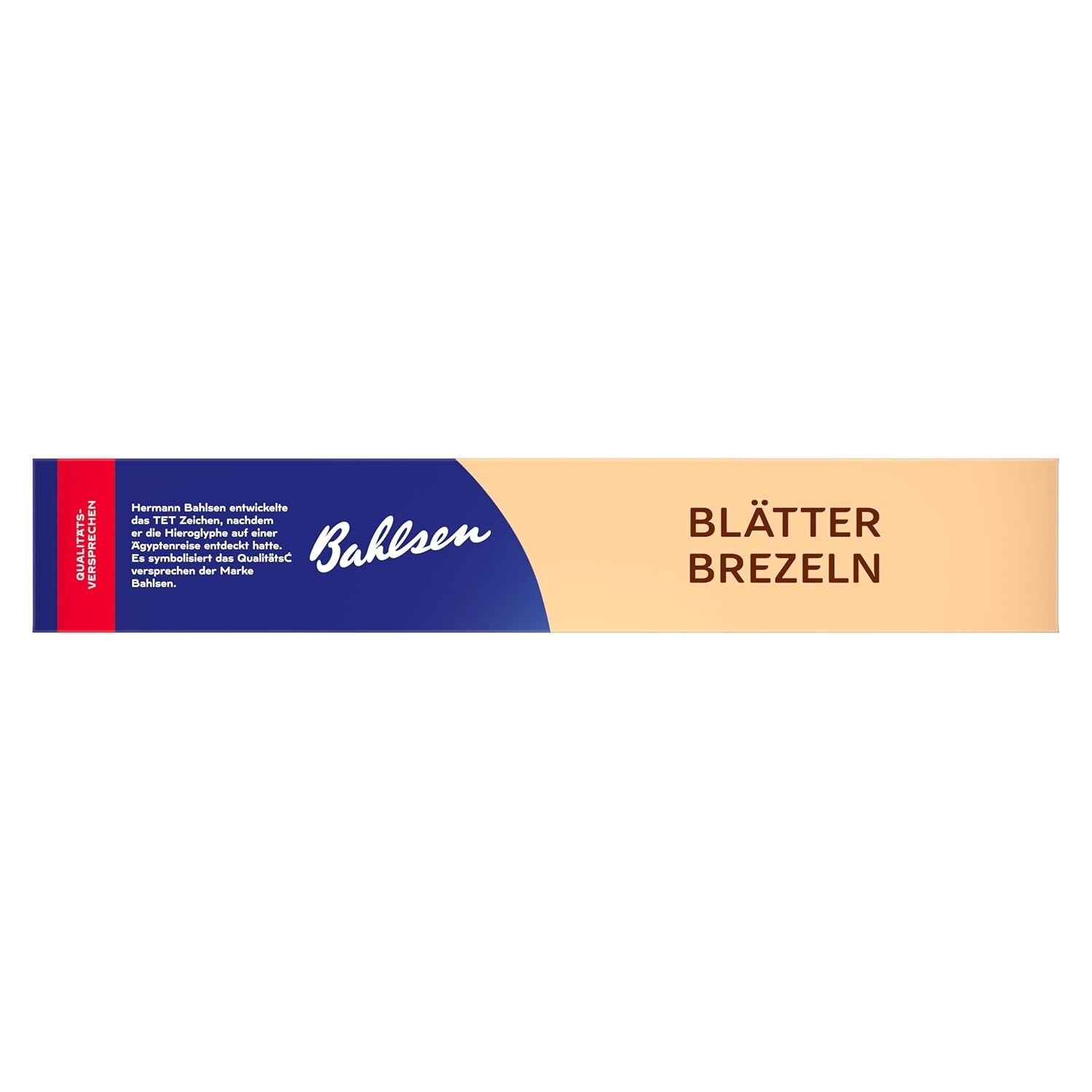 Pâte feuilletée Bahlsen - Paquet de 12 - Pâte feuilletée caramélisée en forme de bretzel (12 x 100g)