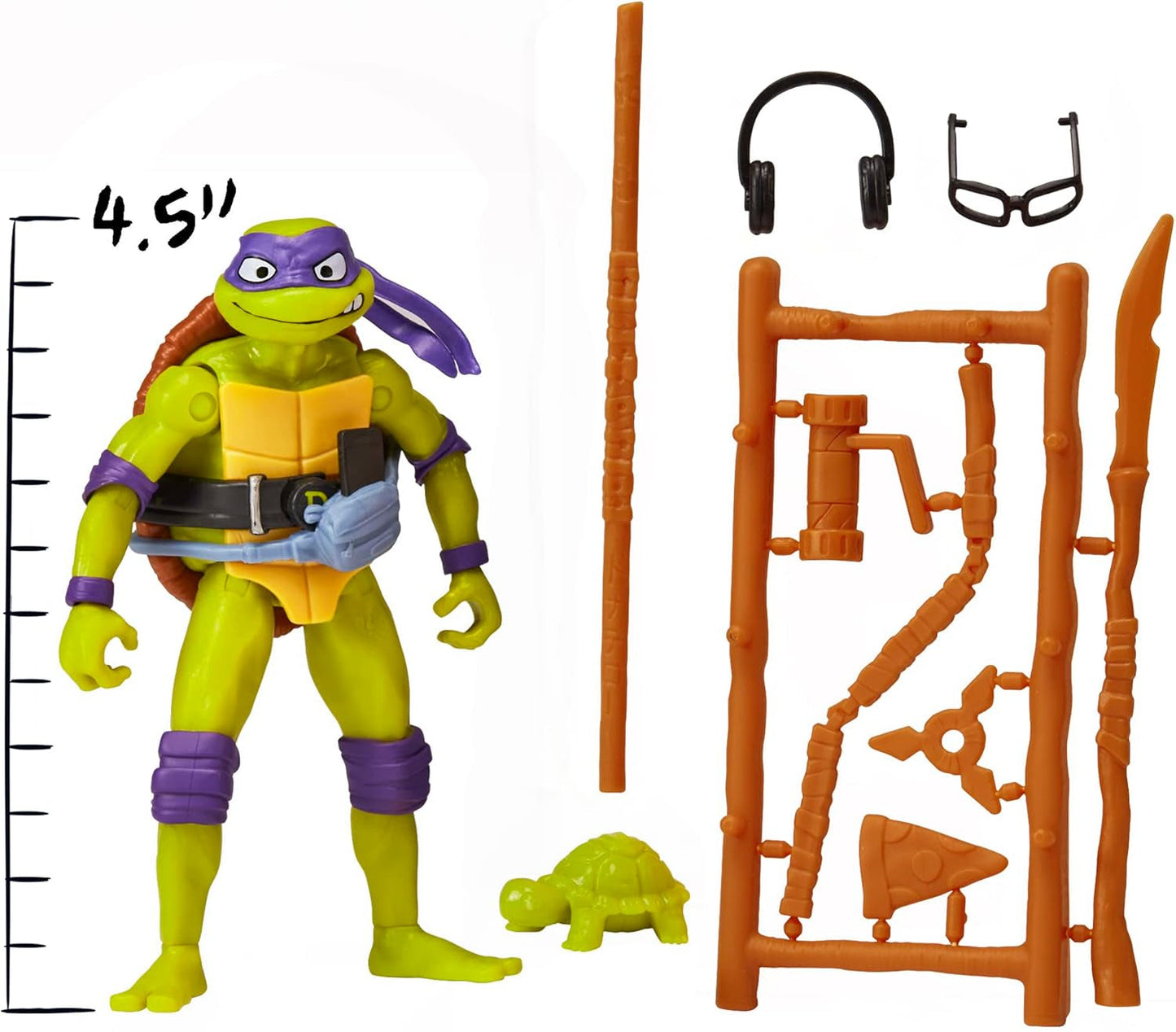 TEENAGE MUTANT NINJA Turtles - Figurine de base Donatello Figurines Naty Shop