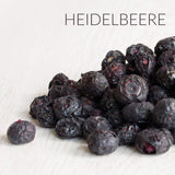 Myrtilles lyophilisées : 100g de myrtilles séchées de culture pour smoothies, muesli, porridge topping - Baies lyophilisées sans sucre ajouté - Myrtilles lyophilisées NutriPur Produits déshydratés Naty Shop