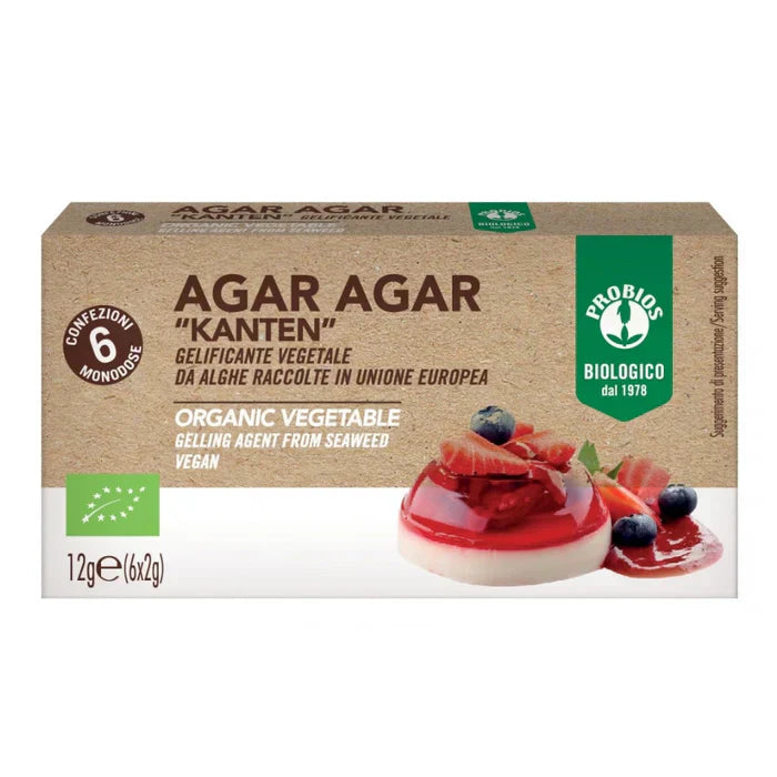 Gélose Probios Agar moulu 12g (6x2g), Eco Naty Shop