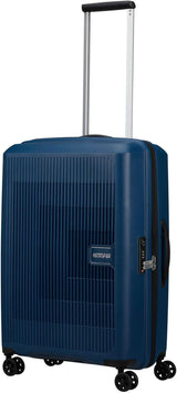 American Tourister Aerostep - Spinner L, Valise Extensible, 77 cm, 101,5/109 L, Orange (Bright Orange) Bagages et équipement de voyage Naty Shop Blue (Navy Blue) M (67 Cm - 66,5/72,5 L)