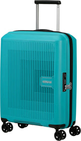 American Tourister Aerostep - Spinner L, Valise Extensible, 77 cm, 101,5/109 L, Orange (Orange Vif) Bagages et Équipement de Voyage Naty Shop Turquoise (Tone Turquoise) S (55 Cm - 36/40 L)