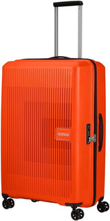 American Tourister Aerostep - Spinner L, Valise extensible, 77 cm, 101,5/109 L, Orange (Bright Orange) Bagages et équipement de voyage Naty Shop