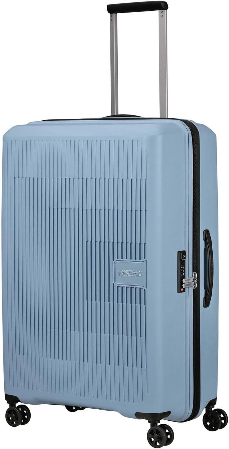 American Tourister Aerostep - Spinner L, Valise Extensible, 77 cm, 101,5/109 L, Orange (Bright Orange) Bagages et équipement de voyage Naty Shop Gris (Soho Grey) L (77 cm - 101,5/109 L)