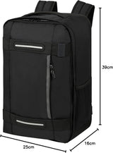 American Tourister Urban Track - Sac à main sous siège Ryanair, 25 x 20 x 40 cm, 24,5 L, noir (Asphalt Black) Bagages et matériel de voyage Naty Shop
