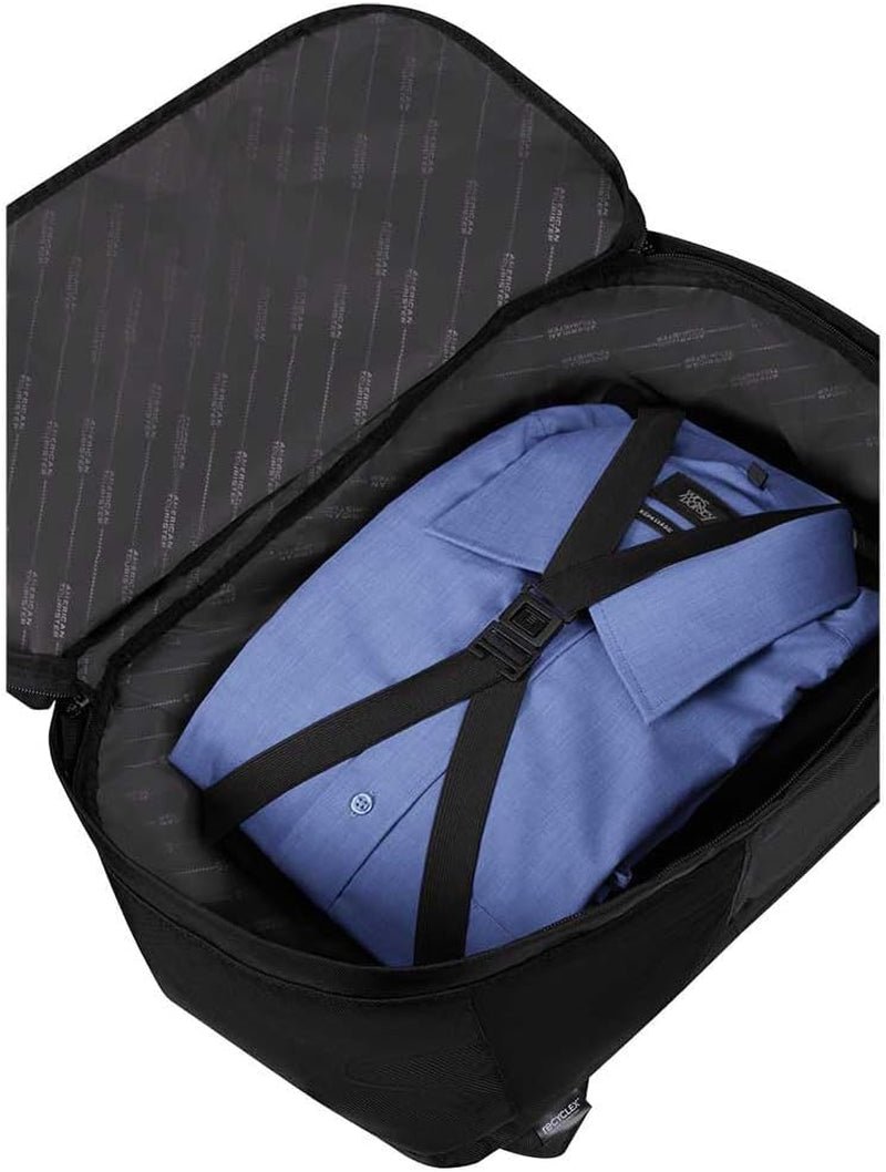 American Tourister Urban Track - Sac à main sous siège Ryanair, 25 x 20 x 40 cm, 24,5 L, noir (Asphalt Black) Bagages et matériel de voyage Naty Shop