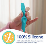 Applicateur de crème pour couches Nuby – Spatule pour crème anti-éruption cutanée | avec étui de voyage | convient dès la naissance Enfant - Bain et Soin Naty Shop