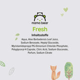 Lingettes fraîches pour bébé à l'Aloe Vera Mama Bear Naty Shop