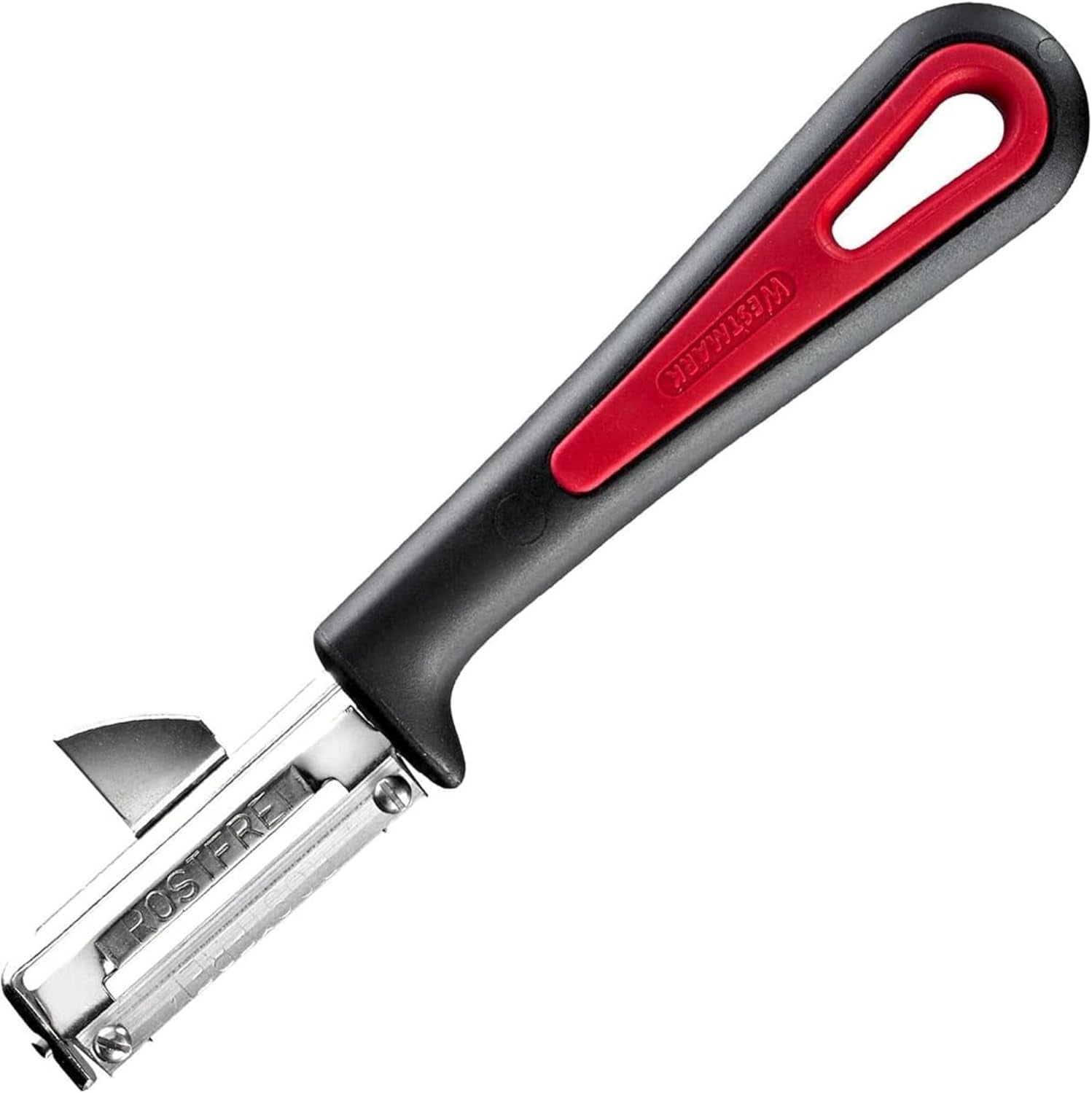 Westmark 29092270 Sparschäler Gallant, PP/Tpe/Edelstahl, Schwarz/Red, 16,5 x 3,7 x 2 cm éplucheur Naty Shop Gallant