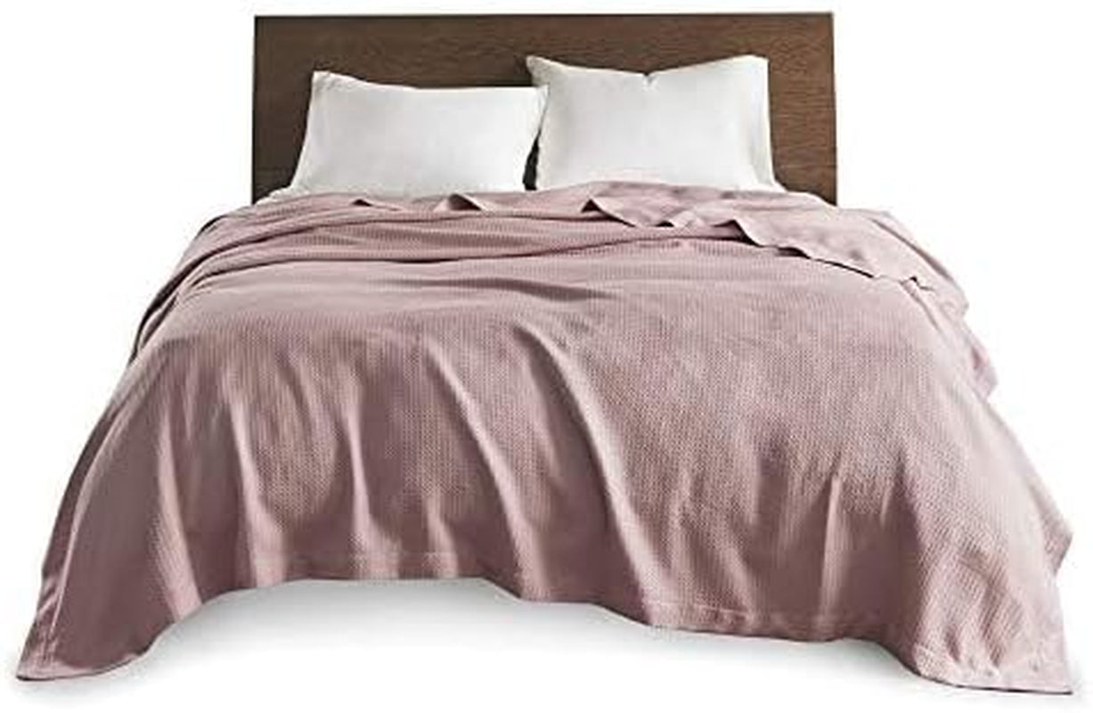 Madison Park Couverture de couette respirante 100 % coton égyptien de qualité supérieure, housse légère pour lit, canapé et canapé, lit double/queen Rose Naty Shop Couettes et couettes