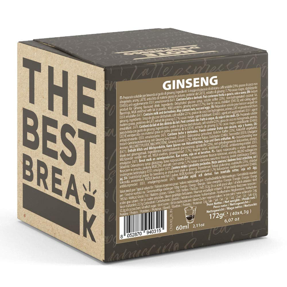 Produit soluble instantané Ginseng capsules 4,3g x 40 capsules