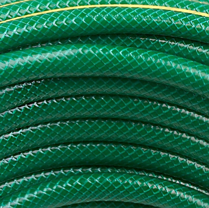Tuyau d'arrosage tissé en croix Meister, 12,7 mm (1/2 pouce) - Longueur 30 m - Pour arroser de petites surfaces - Résistant à l'écrasement et à l'abrasion - Résistant aux UV, Tuyau d'arrosage en PVC vierge, Tuyau d'arrosage, 9930260