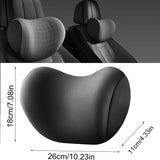 Oreiller cervical de voiture Oreiller doux pour appui-tête de voiture Oreiller pour appui-tête de voiture Oreiller pour appui-tête de voiture Oreiller accessoire Oreiller à mémoire de forme Accessoire de voiture en coton Oreiller appui-tête Oreiller appui-tête (Noir) Oreillers orthopédiques cervicaux Naty Shop