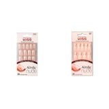 Kiss Nude Nails Cachemire et Nude Nails Ongles étonnants