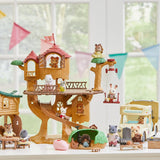 Sylvanian Families 5494 Cabane dans les arbres avec aventure - Ensemble de jeu pour maison de poupée