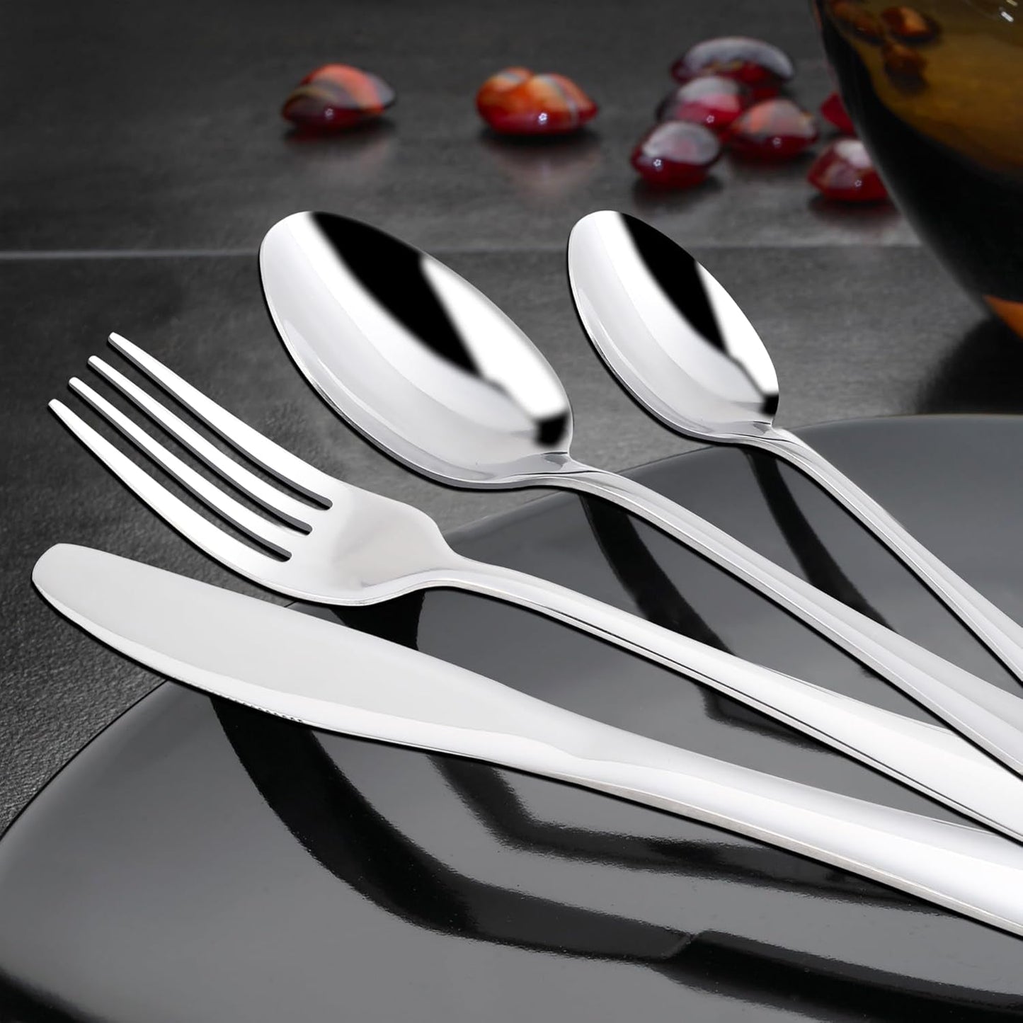 Ménagère Kitchenboss pour 6 personnes : Ménagère 20 ou 30 pièces Kitchen Naty Shop