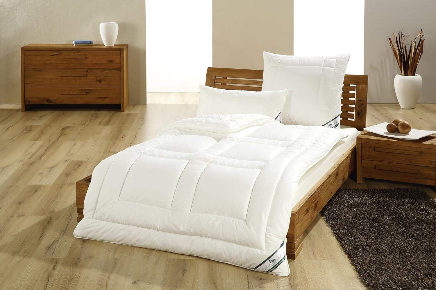 FOINS. Afrique Coton VJZ, 135 X 200 Cm, Couettes et couettes Nature Naty Shop 135 X 200 Cm