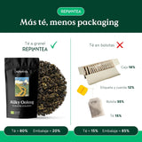 Thé Oolong au lait BIO (100 g) | Thé Oolong en vrac de qualité supérieure aux notes de lait crémeuses et sucrées | Spécialité de thé délicate | REPLANTER