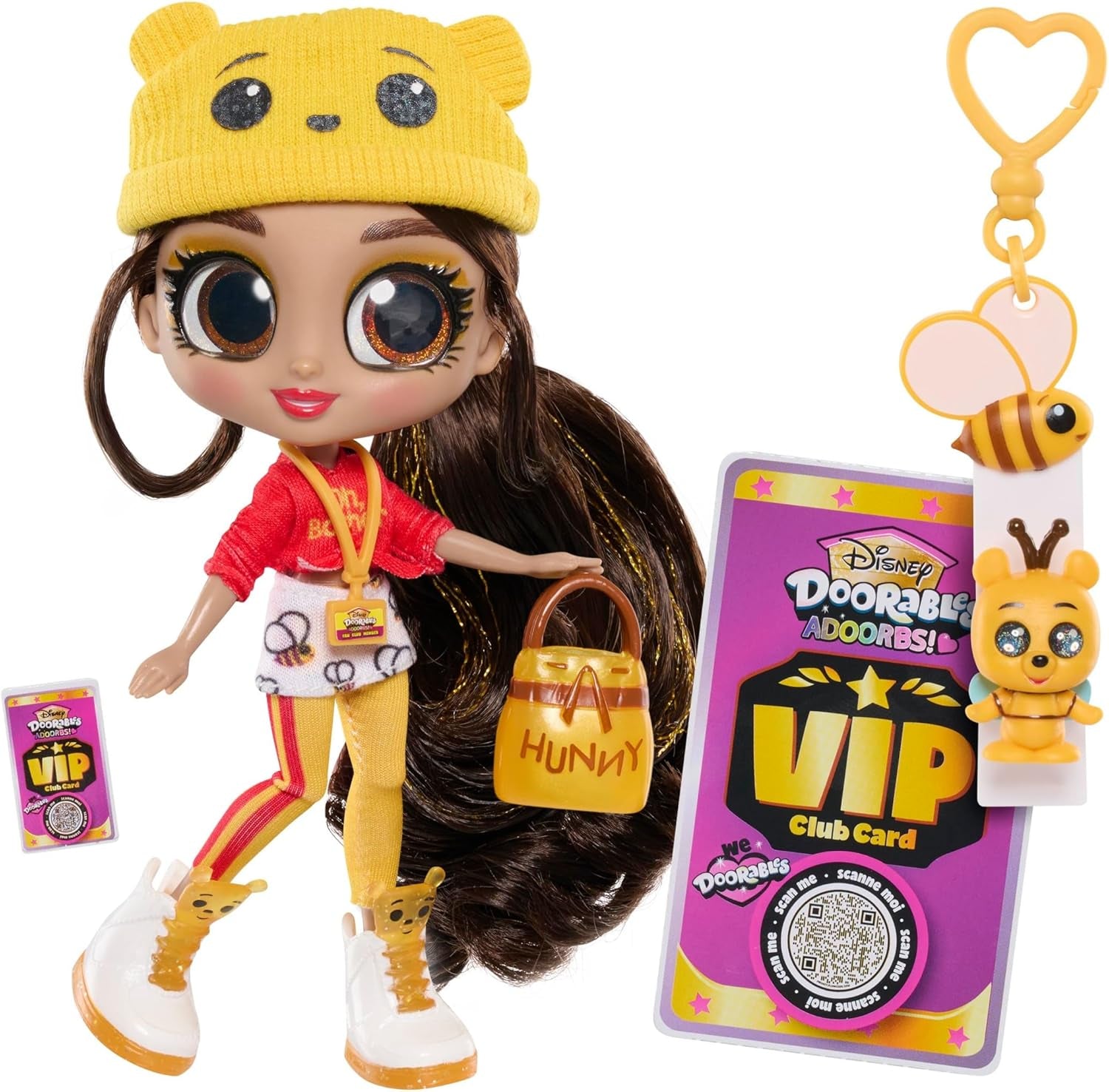 Disney Doorables Adoorbs Série 1 Poupées à collectionner avec accessoires, 14 cm, poupée tendance, jouet à partir de 5 ans, Just Play