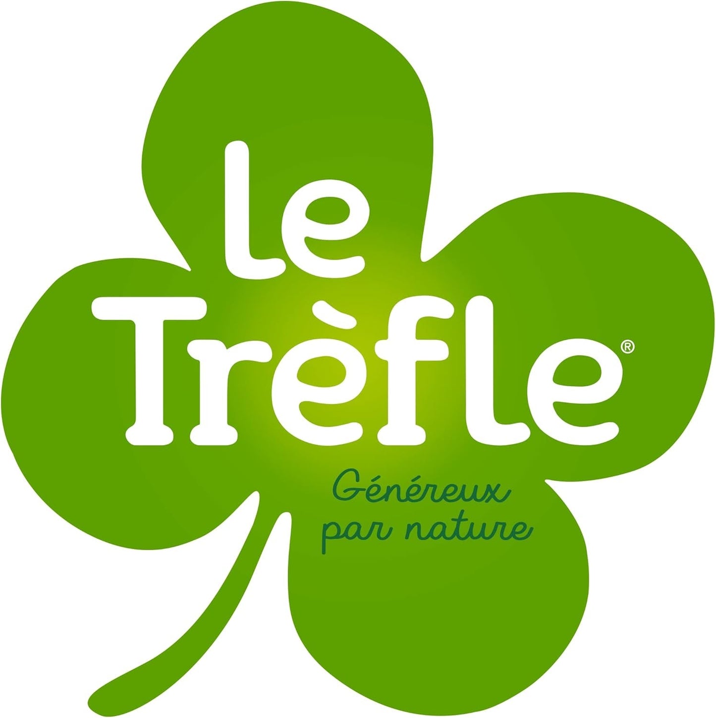 Le Trèfle Papier Hygiène + Toilette, 6 rouleaux, 4 forces (paquet de 2)
