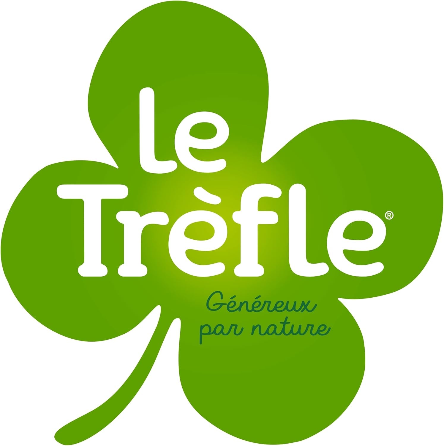 Le Trèfle Papier Hygiène + Toilette, 6 rouleaux, 4 forces (paquet de 2)