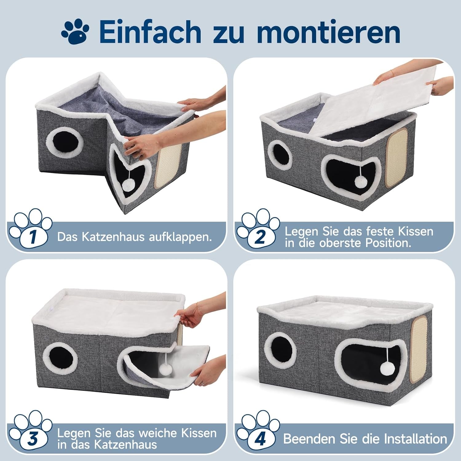Couvertures et meubles, Animaux, Grottes et maisons, Chats, Lits pour chats, Chats - lits, matelas