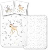 Linge de lit enfant, divers personnages animés, 100% coton Linge de lit - enfant Naty Shop Bambi